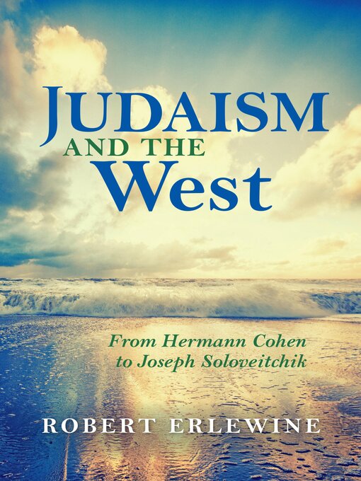 Title details for Judaism and the West by Robert Erlewine - Wait list